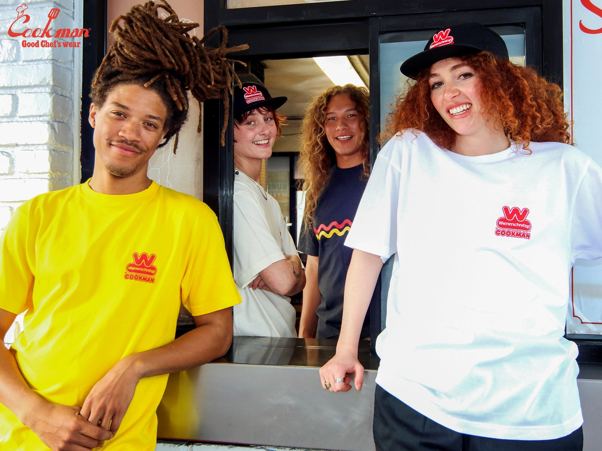 Tees - Wienerschnitzel Logo : White