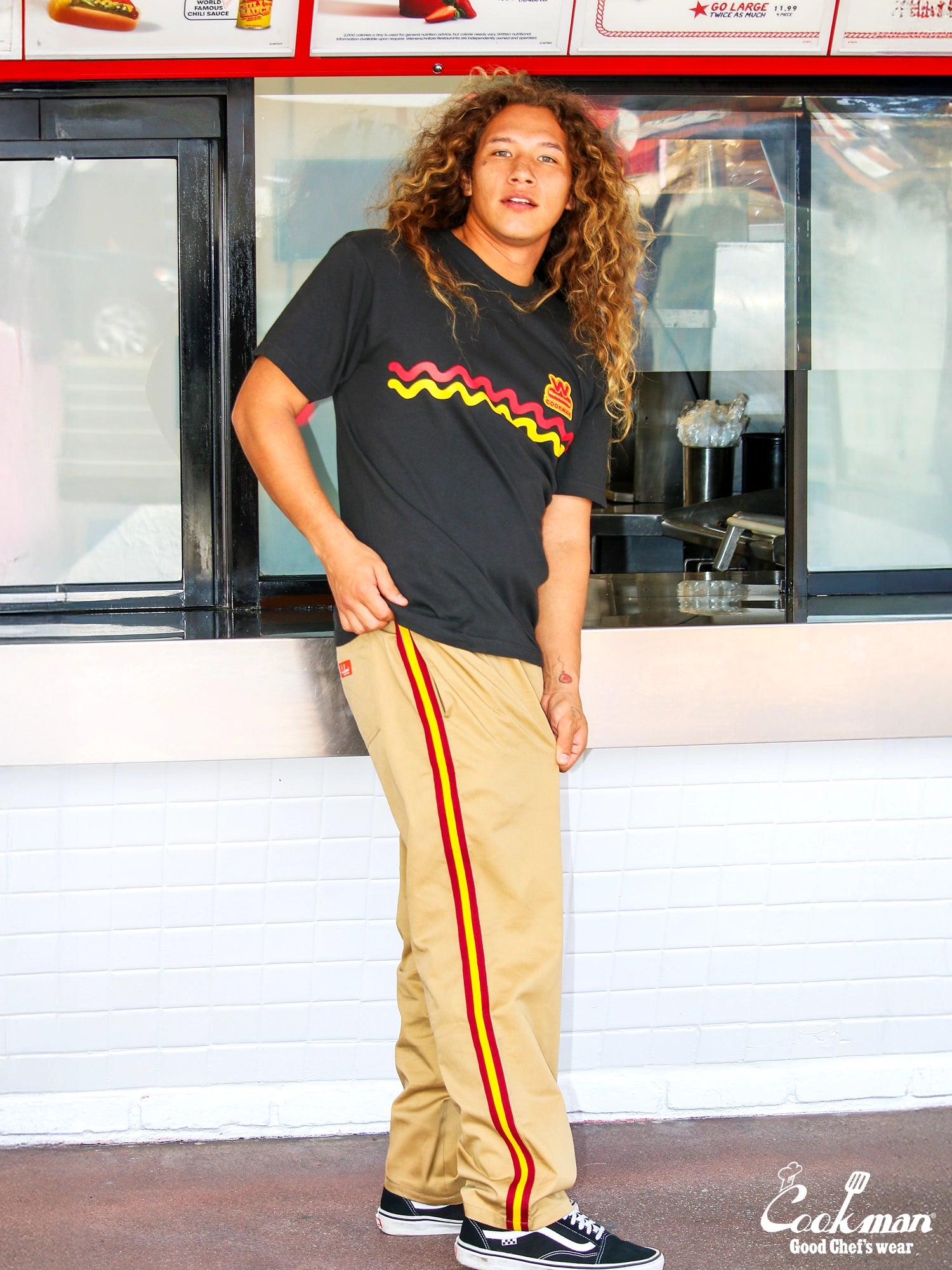 Chef Pants Semiwide - Wienerschnitzel Side Line : Beige