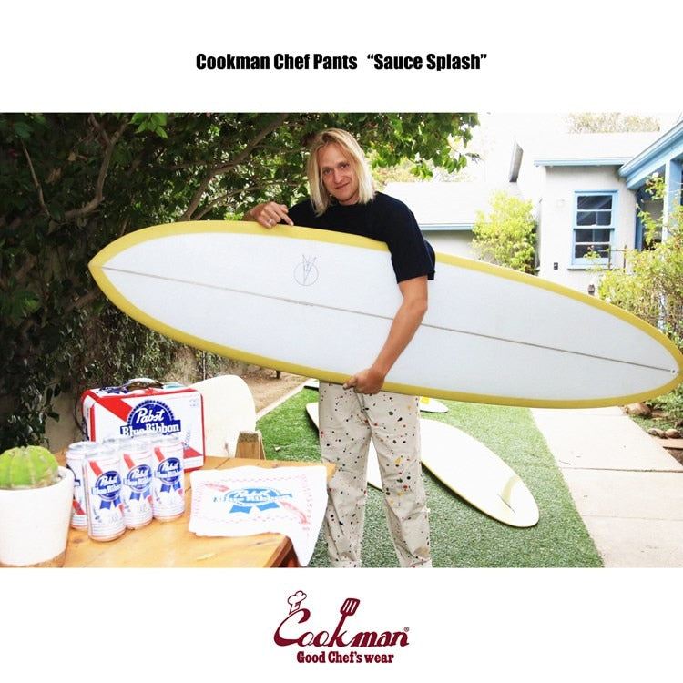 Cookman Chef Pants - Sauce Splash : Beige