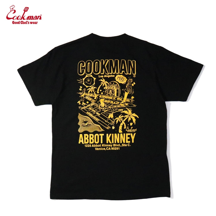 Tees - Abbot Kinney Street : Black