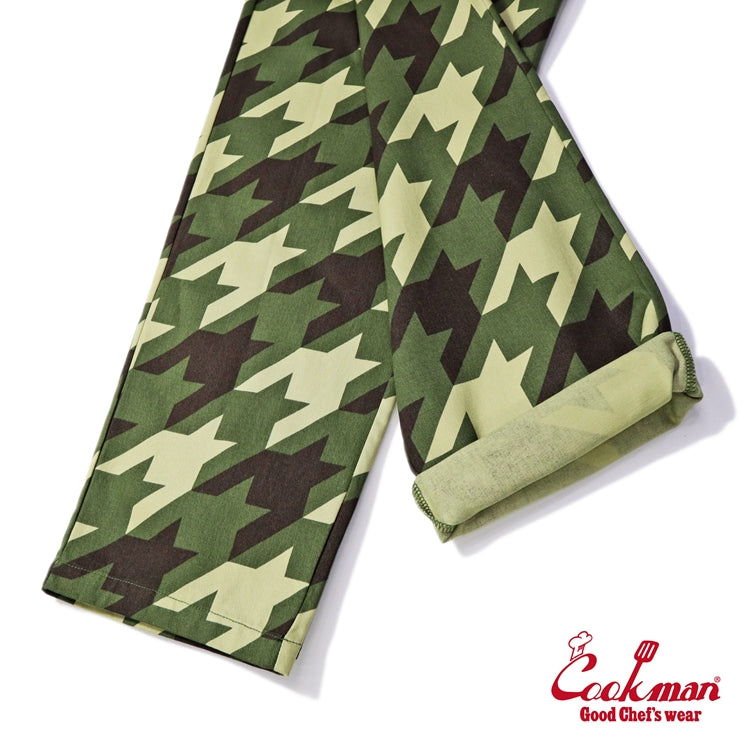 Cookman Chef Pants - Chidori Camo : Green