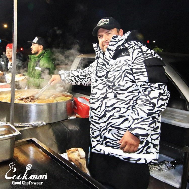 Cookman Freezer Jacket - Zebra