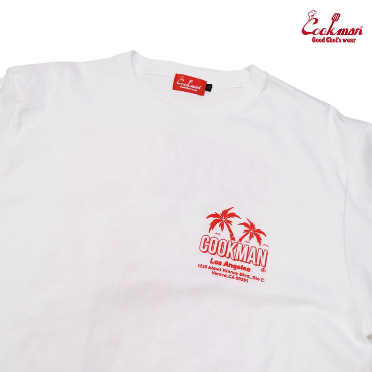 Cookman Tees - Abbot Kinney Street : White