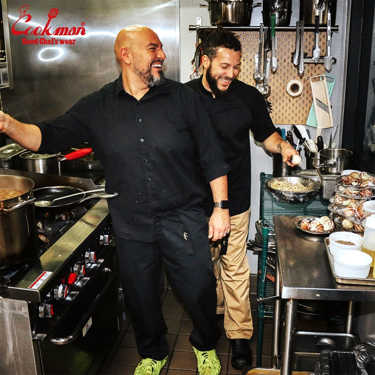 Chef Pants Semiwide - Black Belt : Black