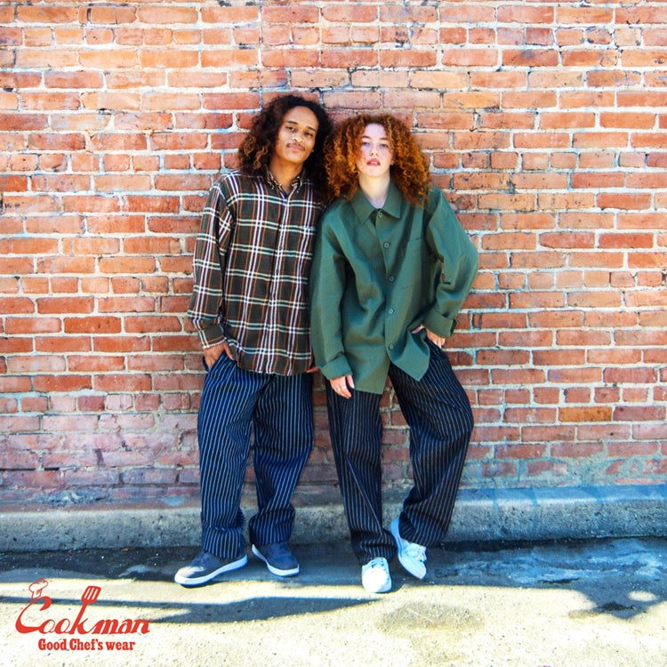 Cookman Chef Pants Semiwide -  Wabash Denim : Black