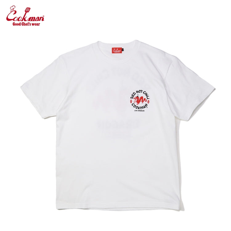 Cookman Tees - Chili Dragon : White