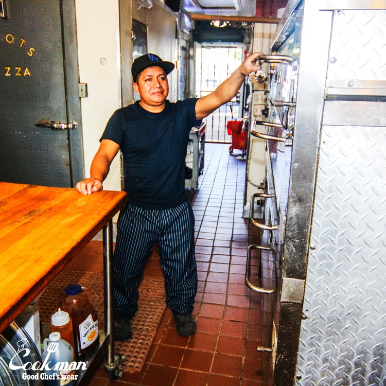 Cookman Chef Pants Semiwide -  Wabash Denim : Navy