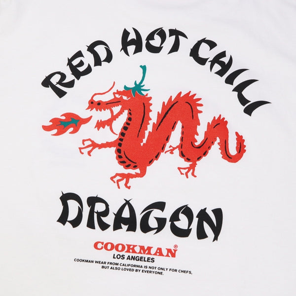 Cookman Tees - Chili Dragon : White