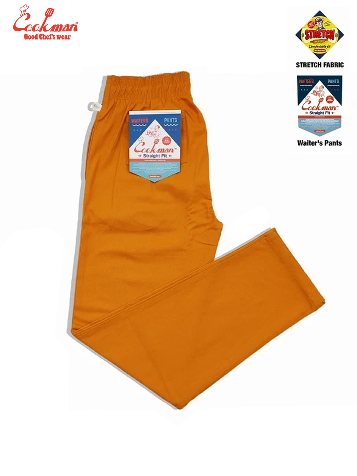 Waiter's Pants (stretch) - Mustard