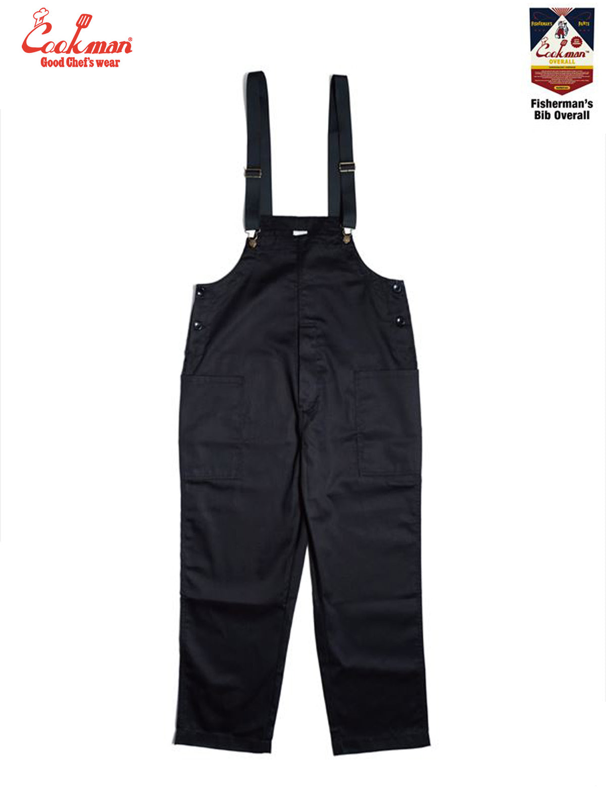Fisherman's Bib Overall - Black