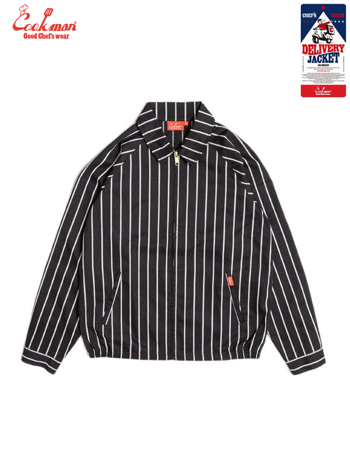 Delivery Jacket - Stripe : Black