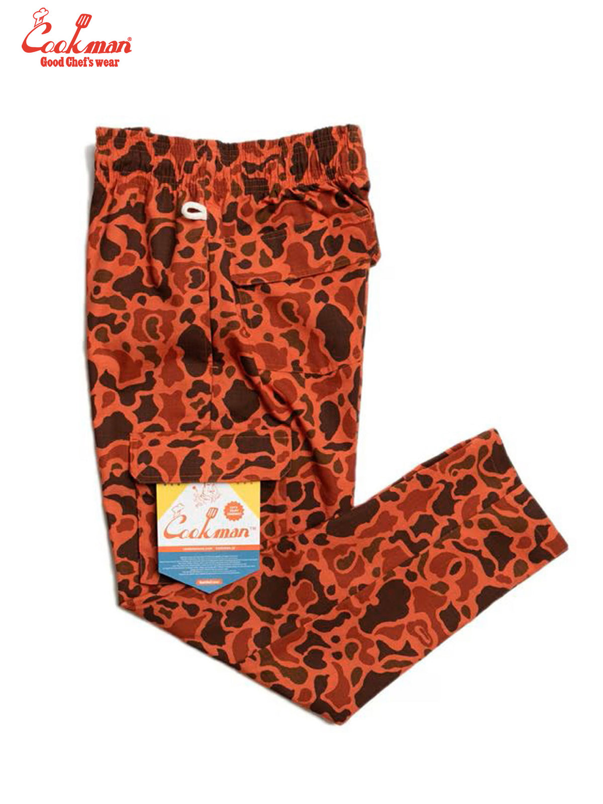 Chef Pants Cargo - Ripstop : Duck Hunter Camo Red