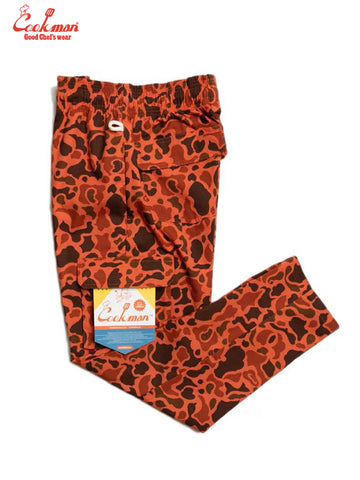 Chef Pants Cargo - Ripstop : Duck Hunter Camo Red
