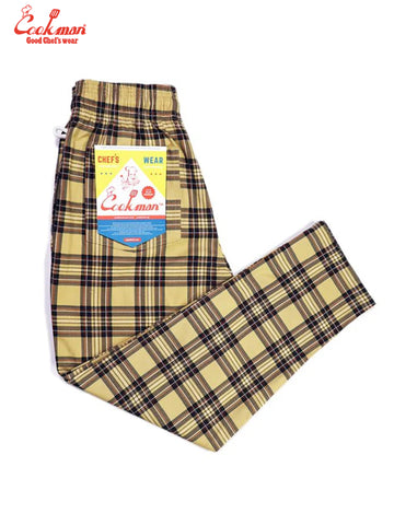 Chef Pants - Tartan Beige