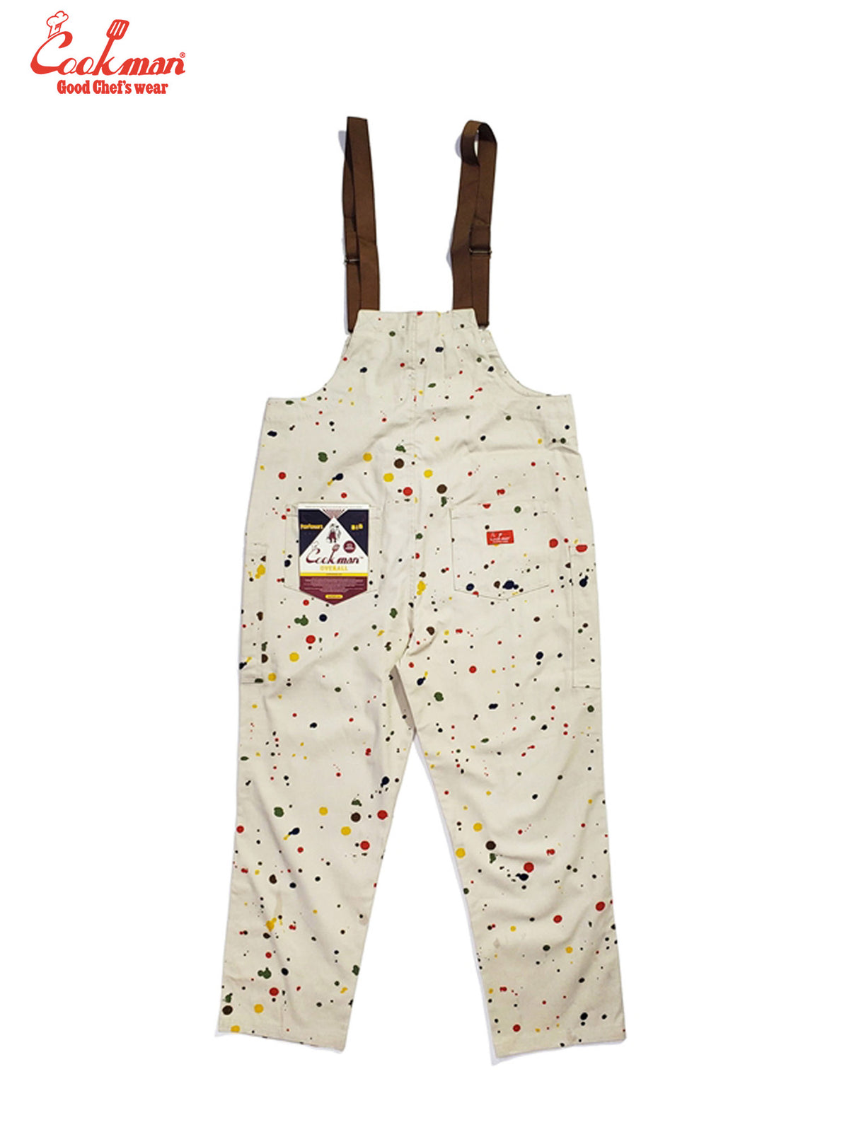 Fisherman's Bib Overall - Sauce Splash : Beige