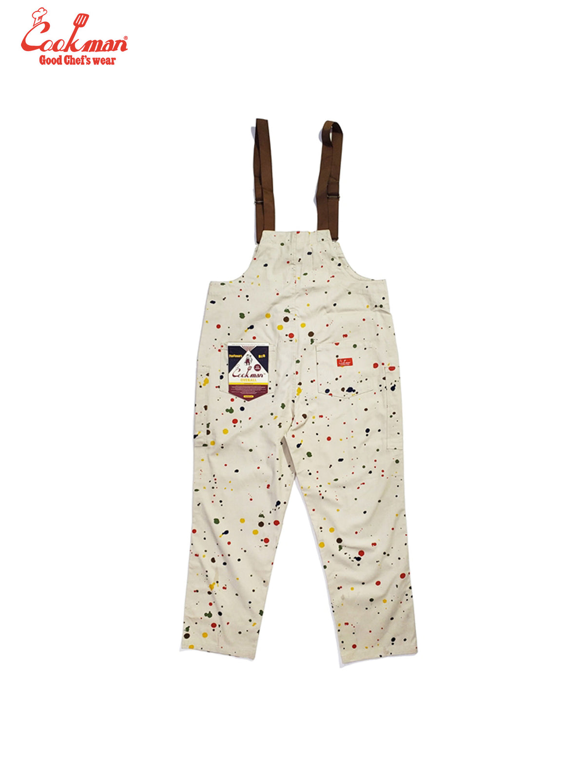 Fisherman's Bib Overall - Sauce Splash : Beige