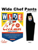 Wide Chef Pants - Black