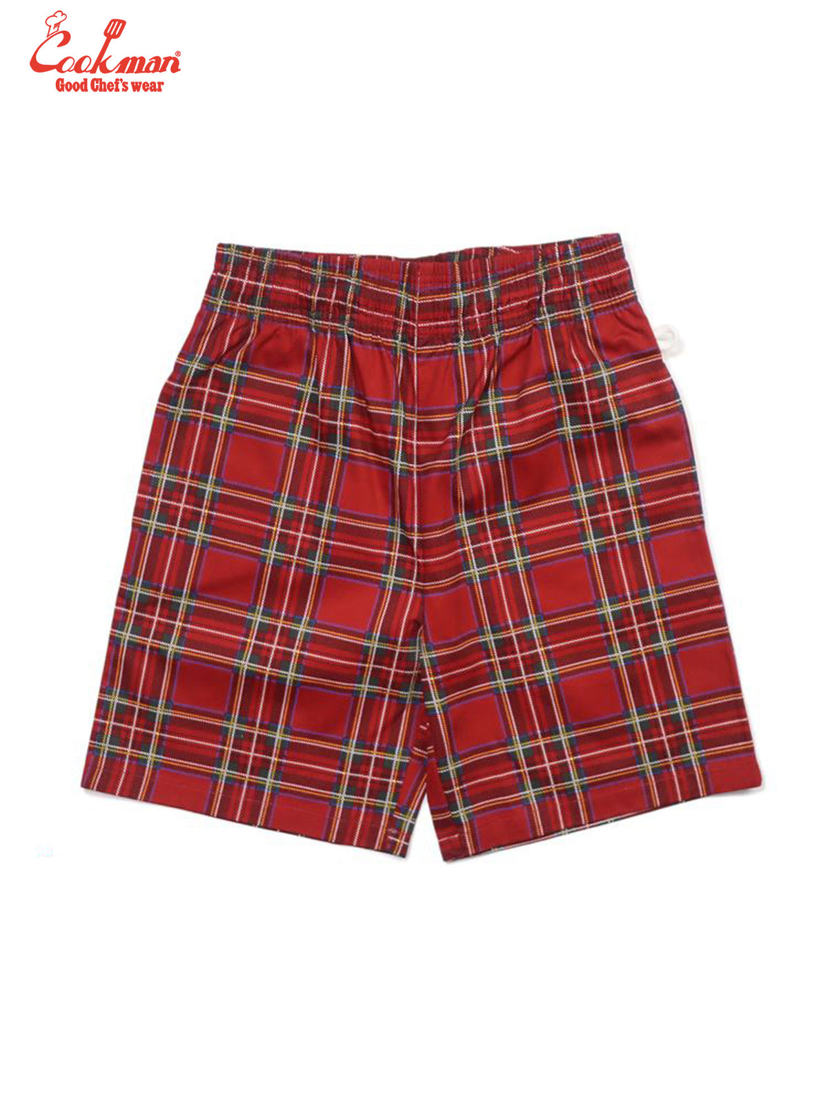 Chef Short Pants - Tartan Red