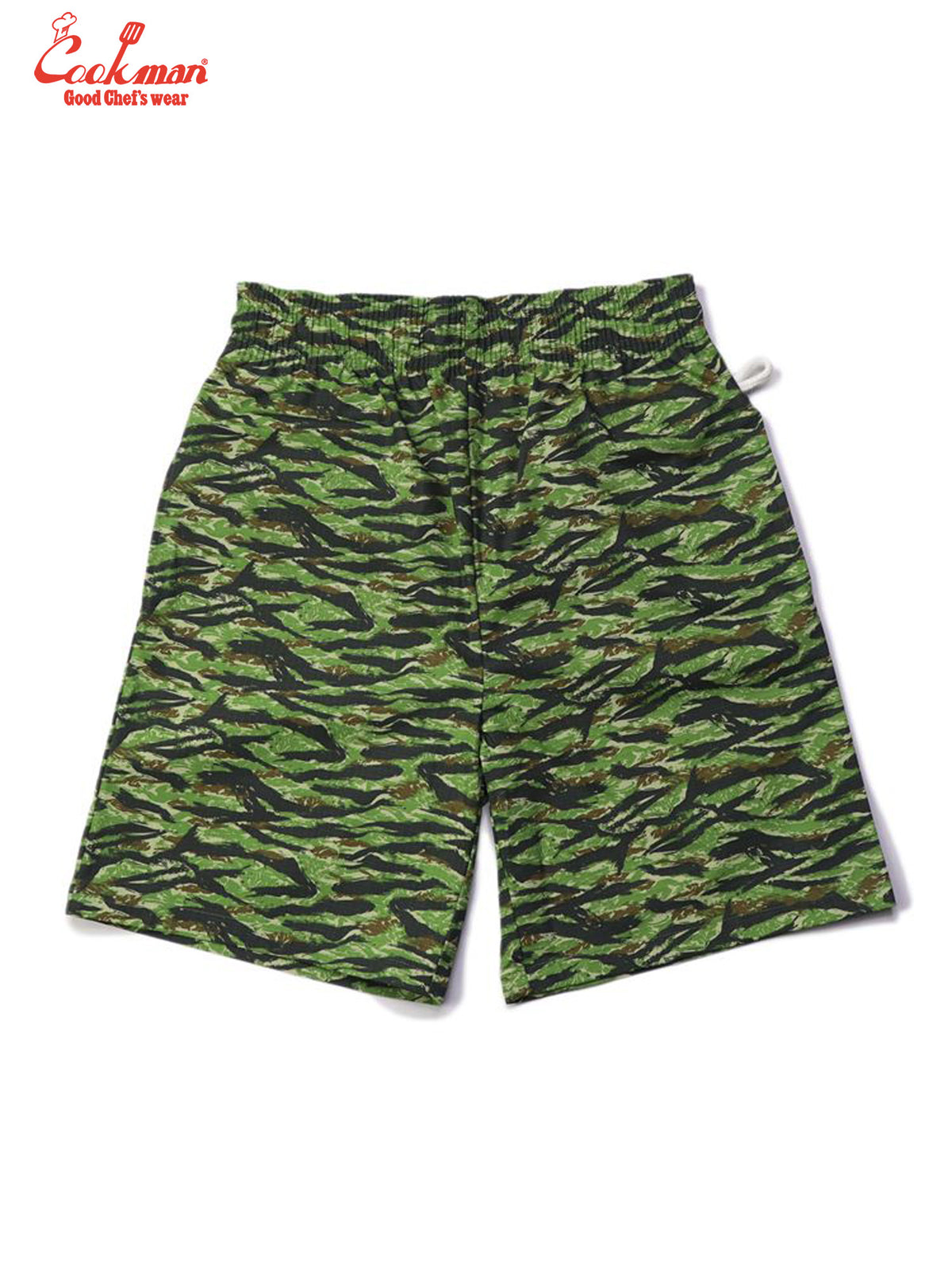 Chef Short Pants - Ripstop : Tiger Camo Green