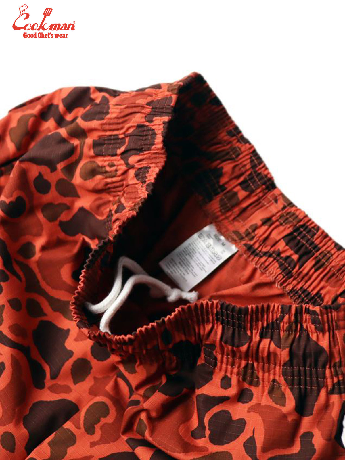 Chef Short Pants Cargo - Ripstop : Duck Hunter Camo Red