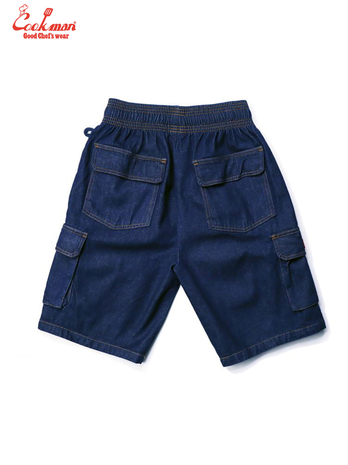 Chef Short Pants Cargo - Denim : Navy