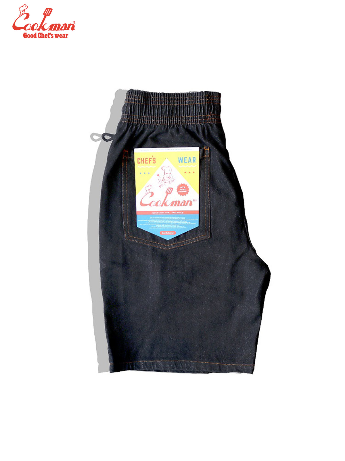 Chef Short Pants - Denim : Black