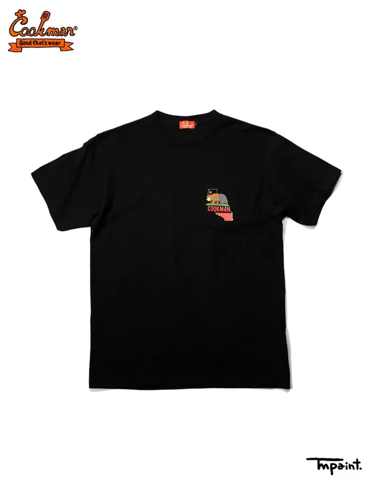 Tees - TM Paint California Bear : Black