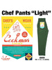 Chef Pants - "Light" : Green