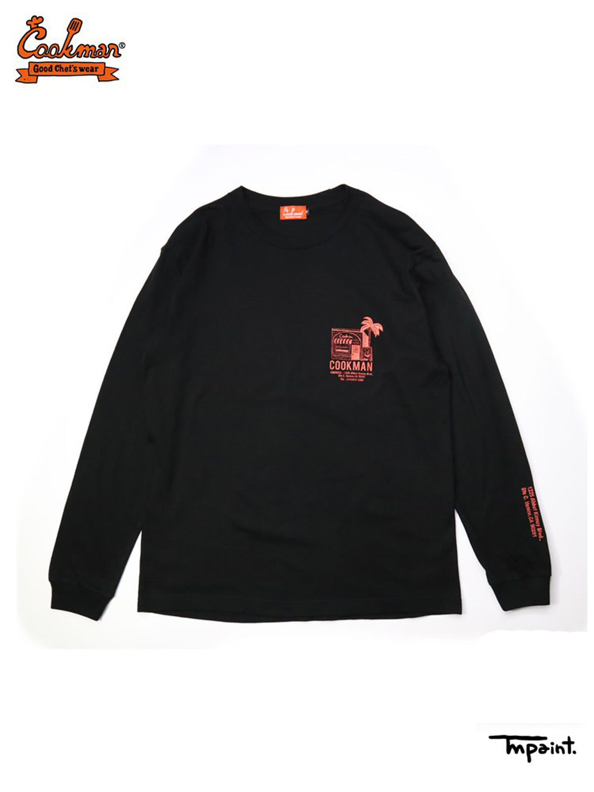 Long Sleeve Tees - TM Paint Abbot Kinney : Black