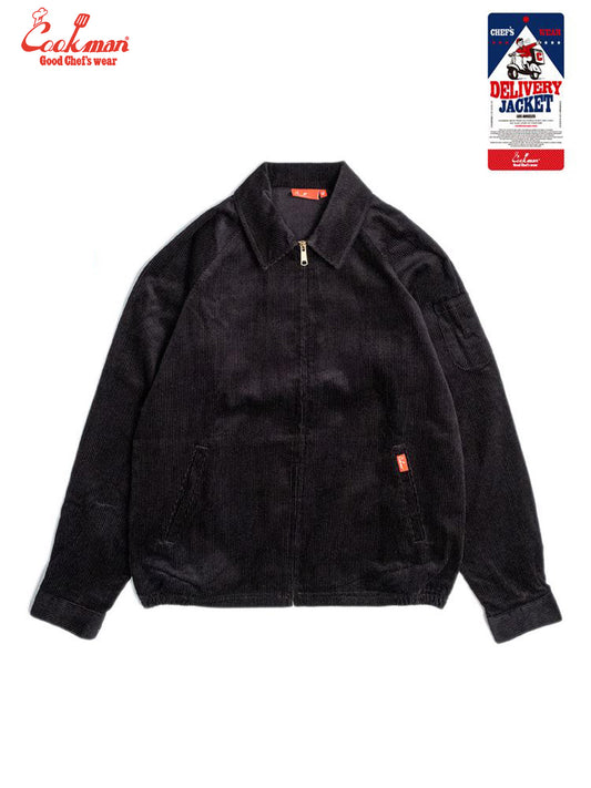 Delivery Jacket - Corduroy : Black