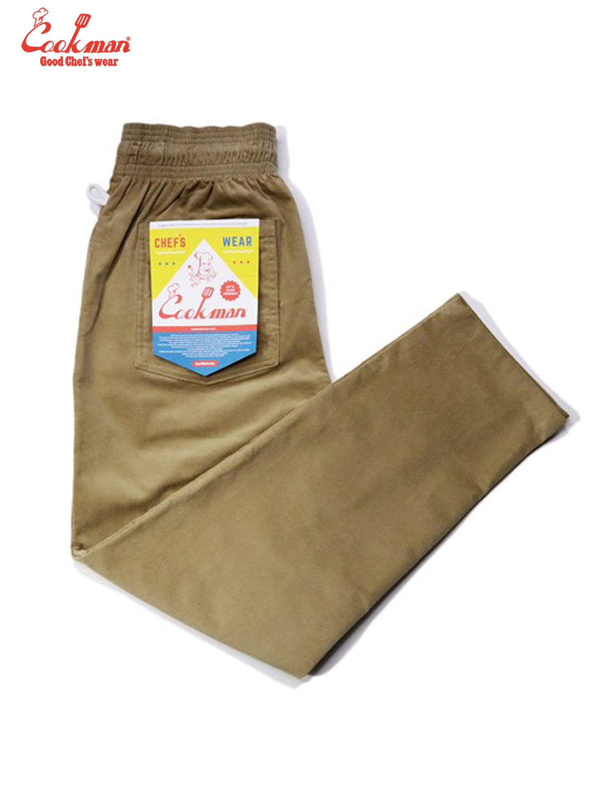 Chef Pants - Velvet : Beige
