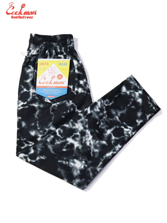 Chef Pants - Marble : Black