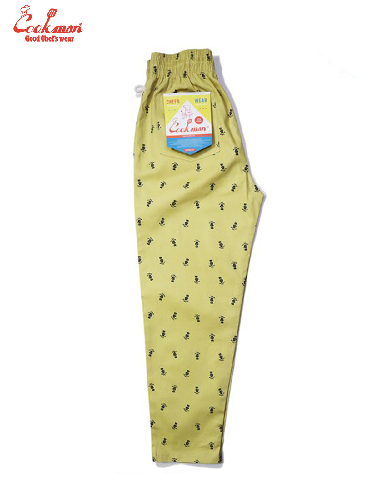 Chef Pants - Skull : Beige