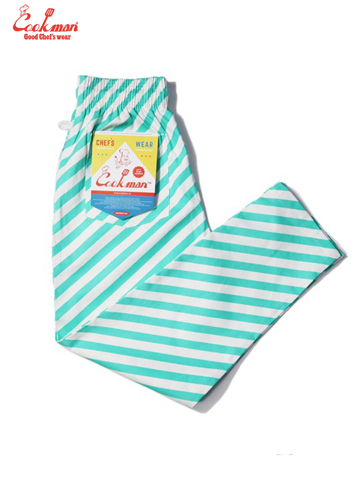 Chef Pants - Candy Stripe : Mint