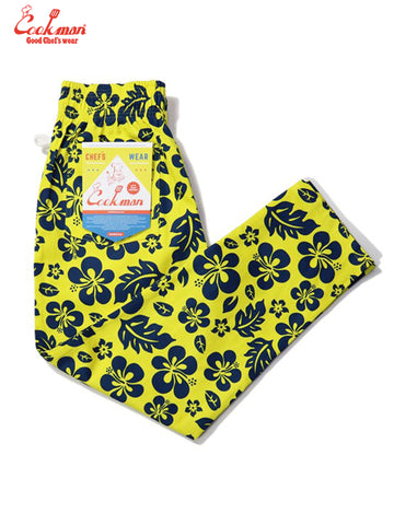 Chef Pants - Hibiscus : Yellow