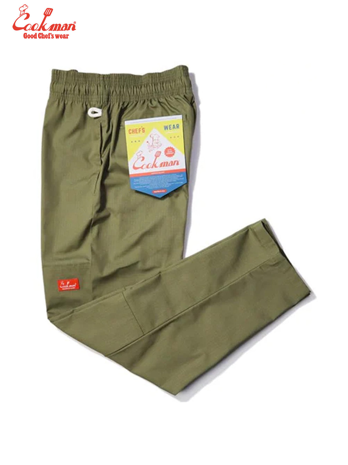 Chef Pants - Double Knee Ripstop : Olive