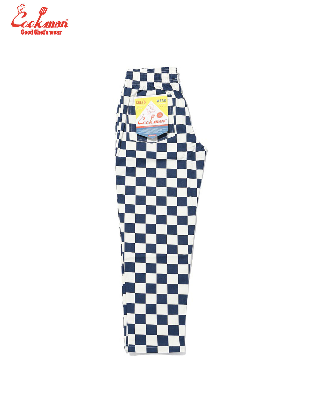 Chef Pants - Checker : Navy