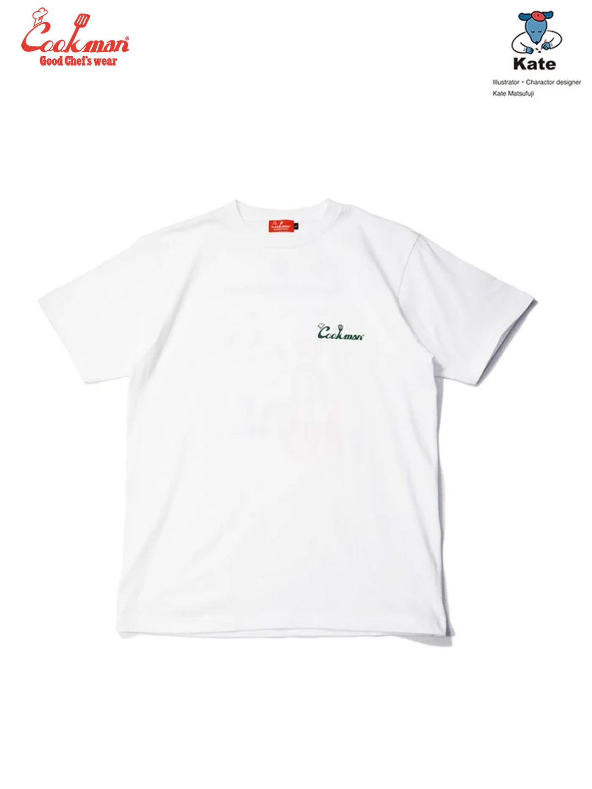 Tees - Kate Dog chef : White