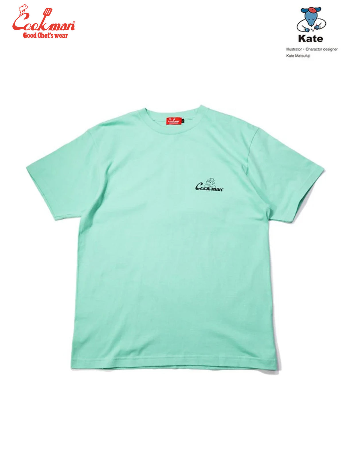 Tees -Kate Tasty Logo : Light Green