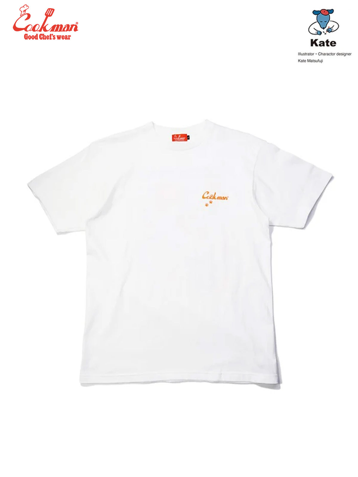 Tees -Kate Tasty Logo : White