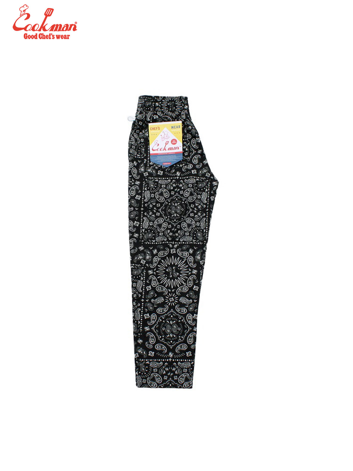 Chef Pants - Paisley : Black