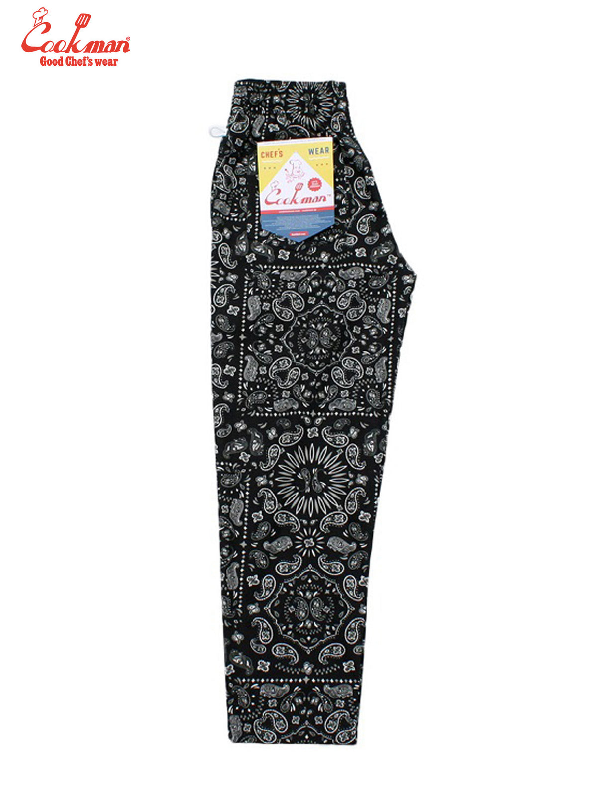Chef Pants - Paisley : Black
