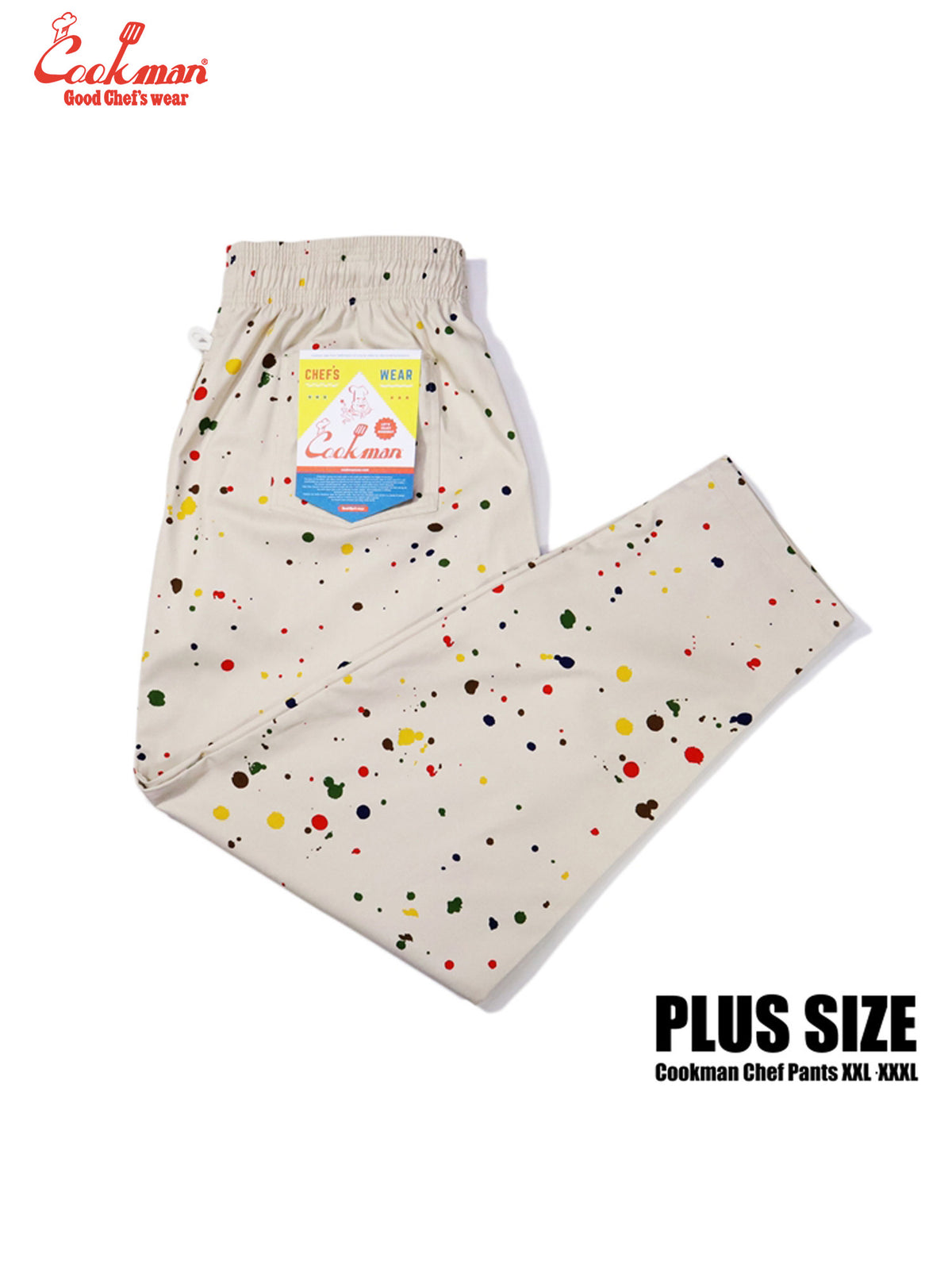 Chef Pants - Sauce Splash : Beige