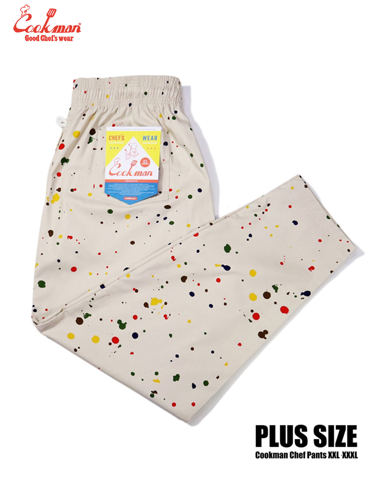Chef Pants - Sauce Splash : Beige