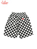 Chef Short Pants - Checker : Black