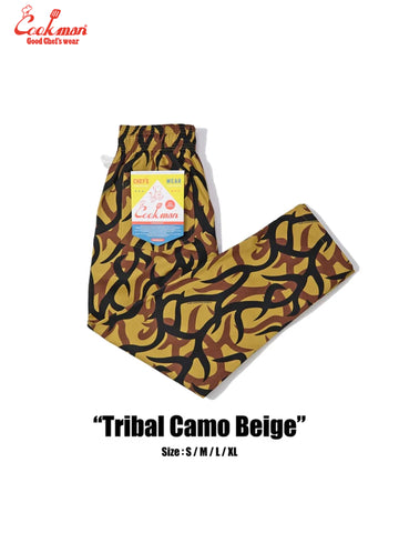 Chef Pants - Tribal Camo : Beige