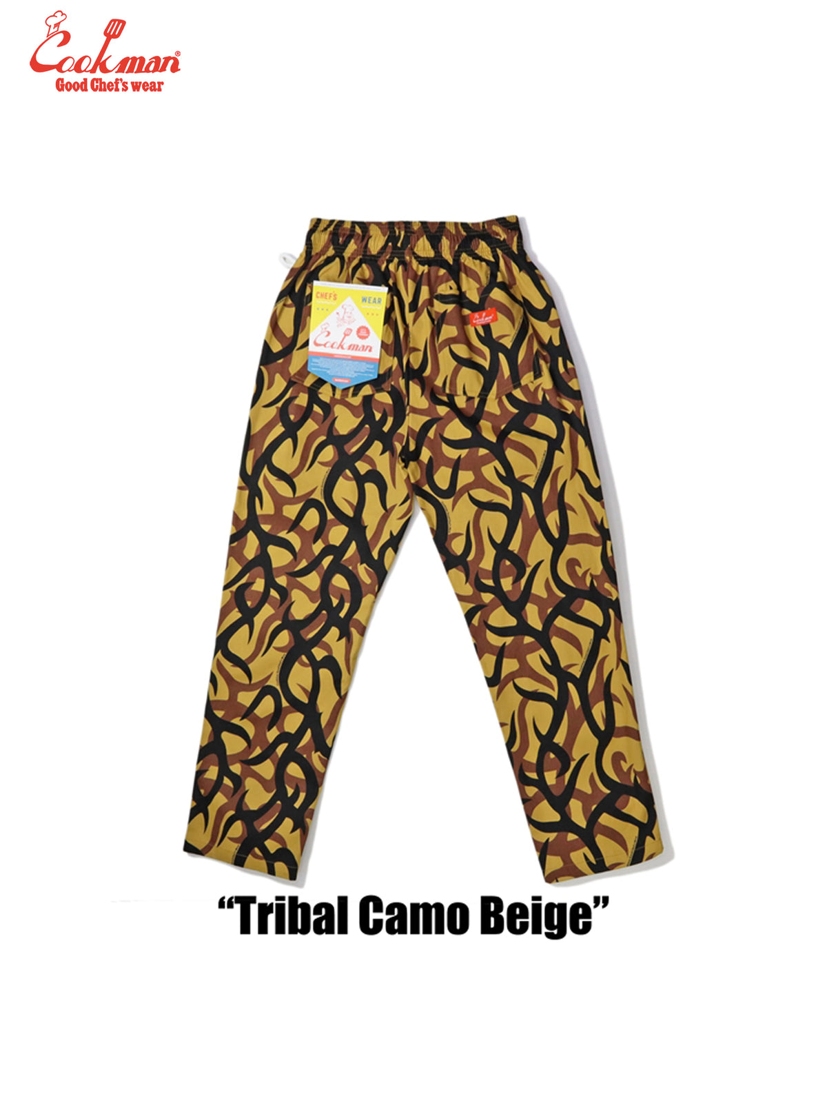 Chef Pants - Tribal Camo : Beige