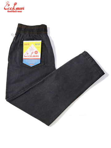 Chef Pants - Denim : Light Black