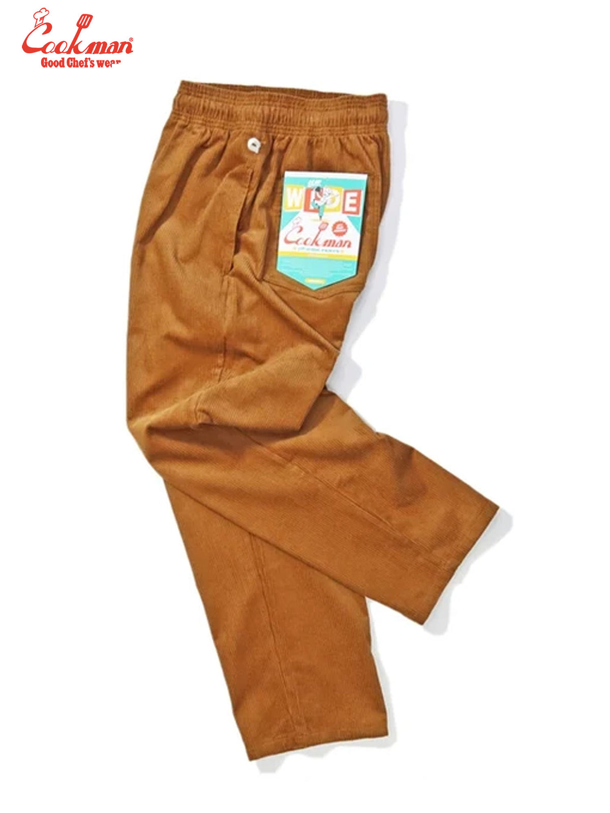 Chef Pants Semiwide- Corduroy : Brown