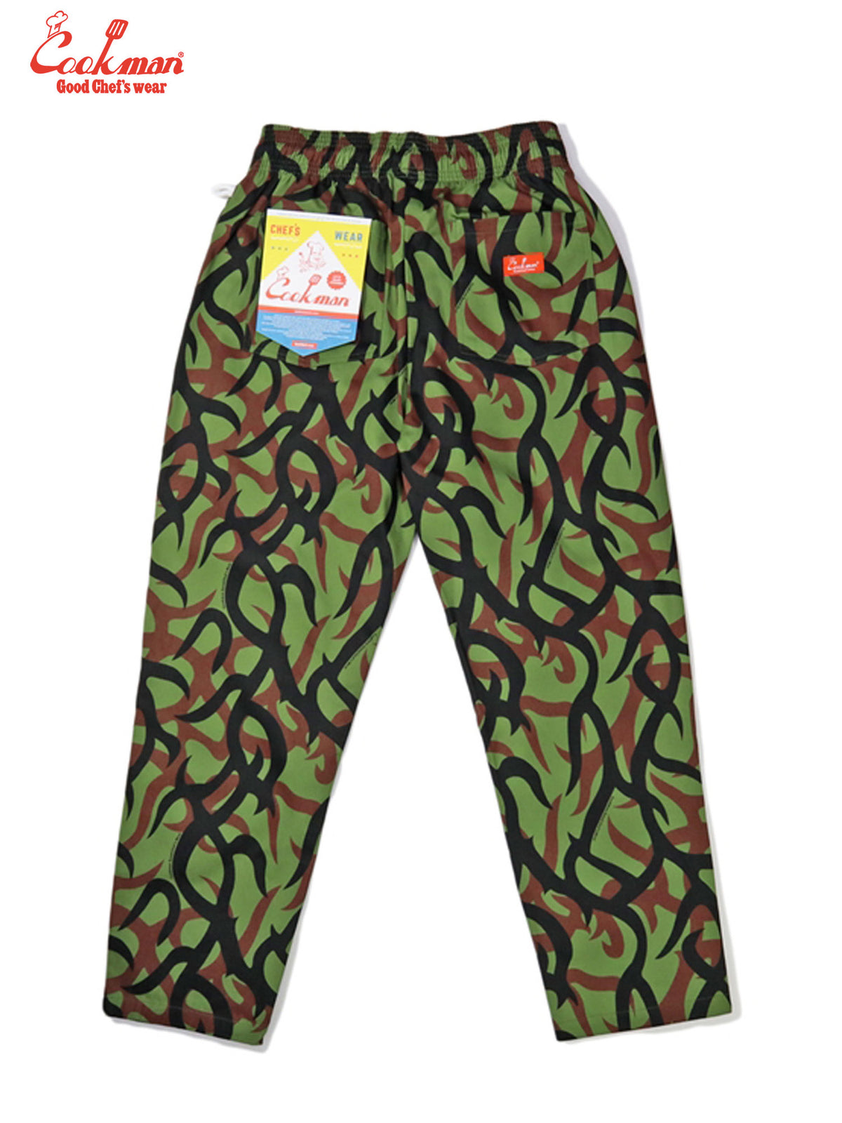 Chef Pants - Tribal Camo : Olive